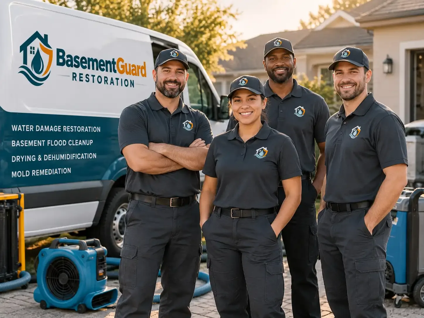 Basement Water Damage Restoration company in Hubert, NC